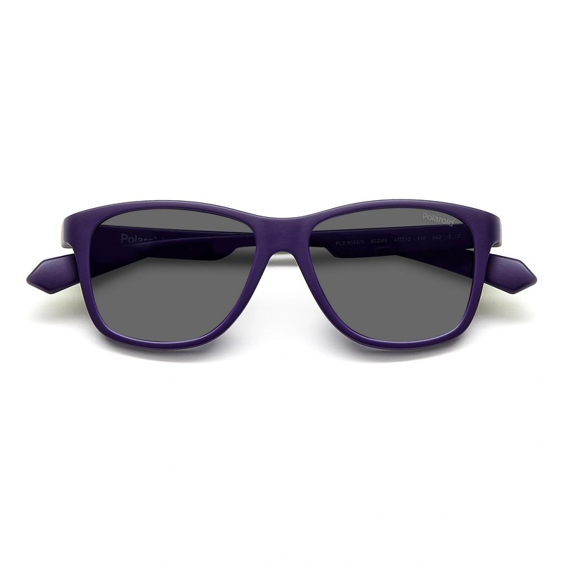 Polaroid PLD 8052/S Sunglasses Matte Black Green/Grey 47/13/130 Unisex, 80z/M9