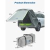 JOY TUTUS SUV Tailgate Tent with Awning Shade, Car Roof