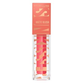 Maybelline SunKisser Rubor Líquido Mate Pink Mirage, Efecto Sunglow Rosa Suave, Fórmula con Vitamina E, Aplicador XL, Duración 12 Horas, Difuminable, 4.7ml