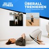 Iron Core Fitness Langes Schleifen-Widerstandsband mit elastischem Gummi für Fitnessstudio,