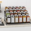 BOIVSHI 4 Tier Spice Rack for Cabinet, Spice Rack Organizer,
