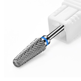 CGBE 5-in-1 Nail Cutter Attachments, Tungsten Carbide Nail Cutter Bit for Removing Acrylic Polygel and Hard Gel, 3/32 Inch Cutter Bit for Gel Nails, Manicure, Pedicure Tools