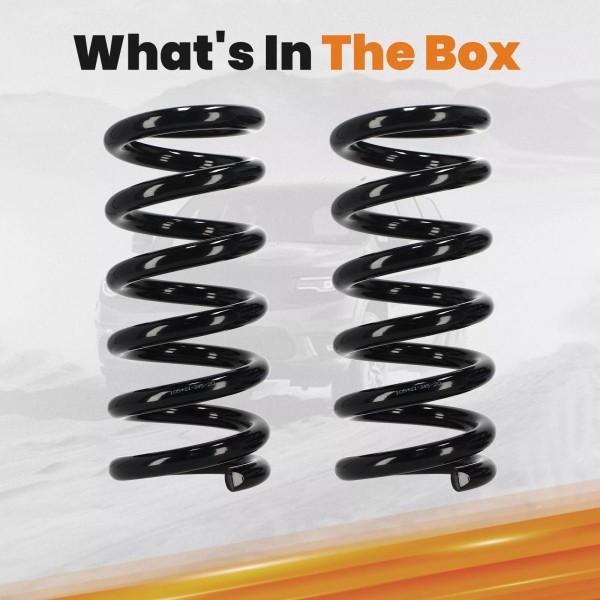 maXpeedingrods 3" Front Drop Lowering Coil Springs For Chevy GMC