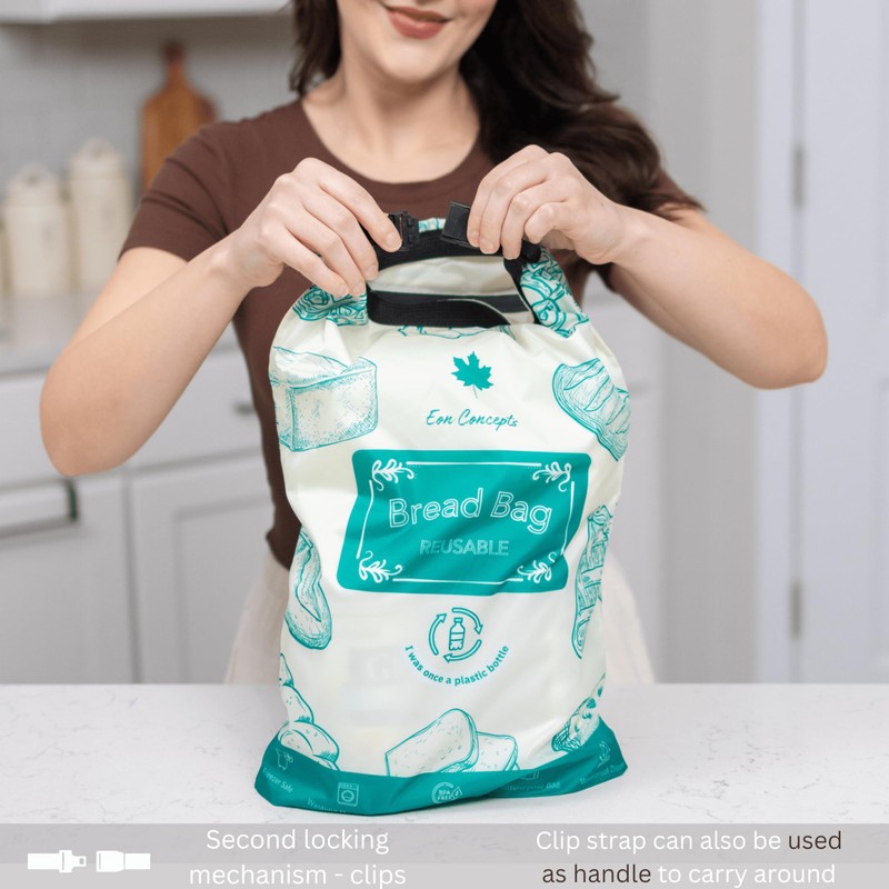 Bread Bags for Homemade & Sourdough Bread Loaf, 2 Pack