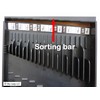 TOOL SORTER WRENCH ORGANIZER (BLACK) - Made in USA