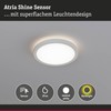 Paulmann 71183 Panel Atria Shine IP44 Sensor 11.2W 4000K 190mm