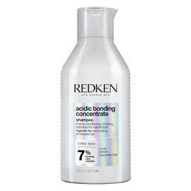 REDKEN - Shampoo Acidic Bonding Concentrate de Redken | Shampoo reparador y anti-quiebre para cabello dañado | Proporciona máxima reparación y acondicionamiento intenso| Con ácido cítrico | 300ml