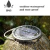 Fransande-10cm Pack of 2 Large Solar Light Replacement Top for