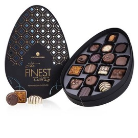 The Finest Easter Pralines Blue - 19 Schokopralinen| in eleganter Verpackung | Ostergeschenk | Ostern Schokolade | Eier Schokolade | Osterei | aus erlesenen Zutaten