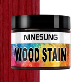 Ninesung Red Wood Stain | Wood Dye Powder for Indoor and Outdoor | Furniture Dye | Fast Drying | Furniture Stain for Wooden Pigment Coloring Powder (Red, 2 Ounces)