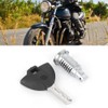 Motorcycle Rear Passenger Seat Lock Core Key Set Fit for