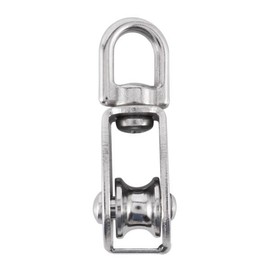 ABBY-크레인 풀리 블록 M15 리프팅 스위블 후크 싱글 행잉 와이어 견인 휠 40개 ABBY-Crane Pulley Block M15 Lifting Swivel Hook Single Hanging Wire Towing Wheel 40PCS
