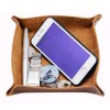 boshiho Valet Tray for Men, Leather Jewelry Catchall Key Phone