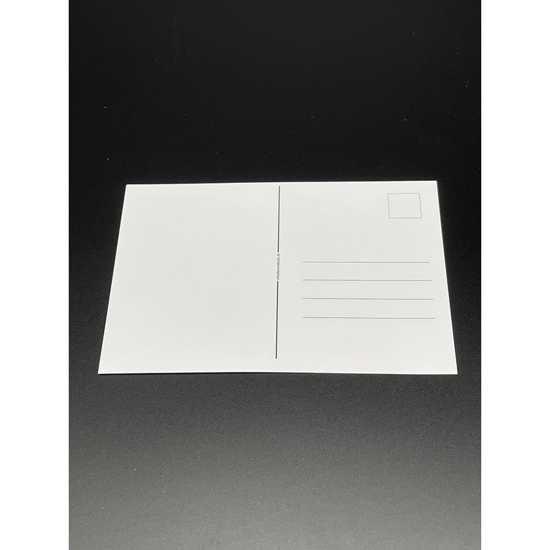 100 Postcards A6 with Address Field Impression. Perfect for Designing