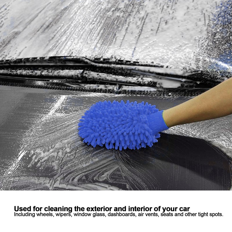 11PCS Car Cleaning Detailing Brush Set Interior Exterior Plastic for
