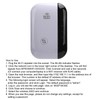 WiFi Range Extender Signal Amplifier Repeater Support 2.4GHz WLAN 300M