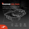 A-Premium Engine Oil Pan Sump with Drain Plug Compatible with