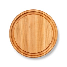 John Boos CB Series Round Wooden Maple Cutting Board 12”x12” – 1.75” Thick, 7-lb Reversible Butcher Block with Juice Groove, Edge-Grain & Finger Grips – Made in the USA