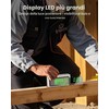 Beaspire Livella Digitale Professionale Magnetica, Inclinometro con Display LED e