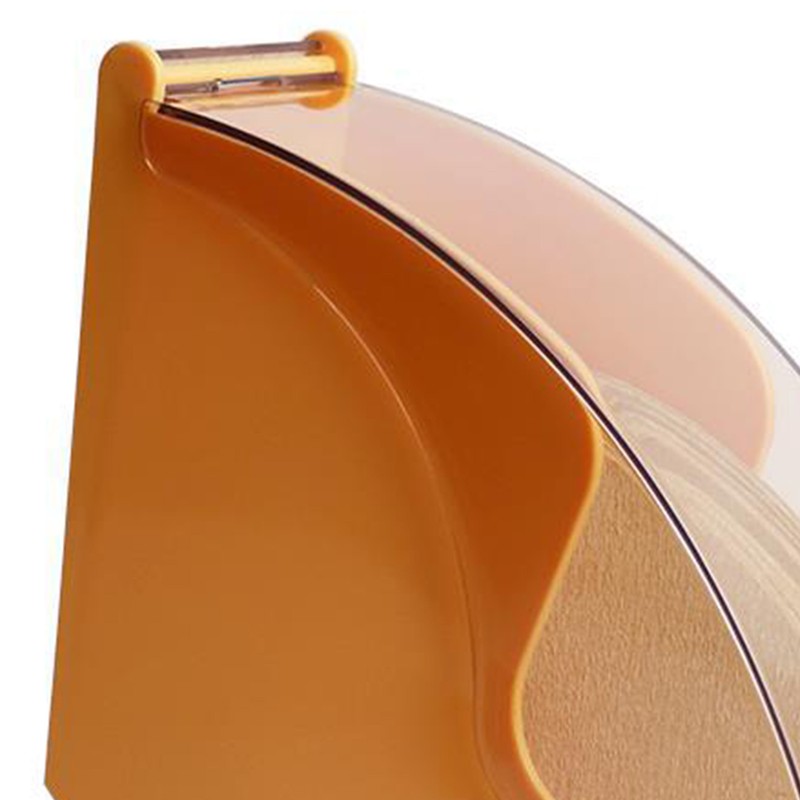 Acrylic Coffee Filter Holder with Lid Fan Shaped Filter Paper