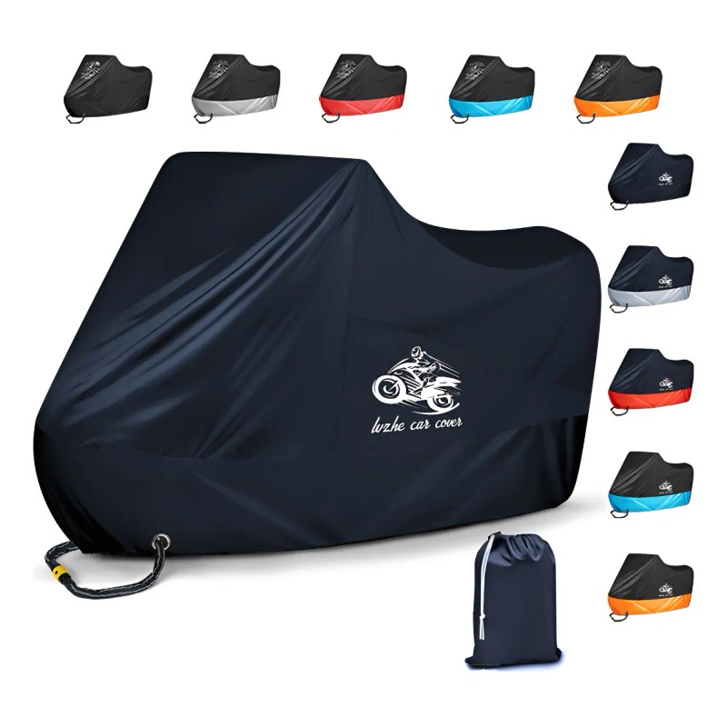 Funda Motocicleta Impermeab Grueso Cubiertas Para Moto