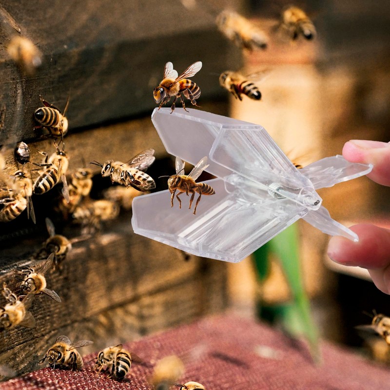 HunterBee 5 Pack Queen Bee Clip Queen Bee Marking Catcher