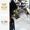 ABUS Titalium padlock 82TI/70 - Monoblock padlock for roller grilles,