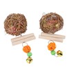 Parrot Cage Shredder Toy Bird Chewing Foraging Shredder Toy for