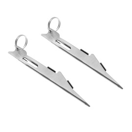 ZYAMY Tie Quick Knot 10cm Fishing Knot Tying Tool Quick Tie Fishing Knot Tool, Fly Fishing Angler Accessories for Hooks, Lures and Lines