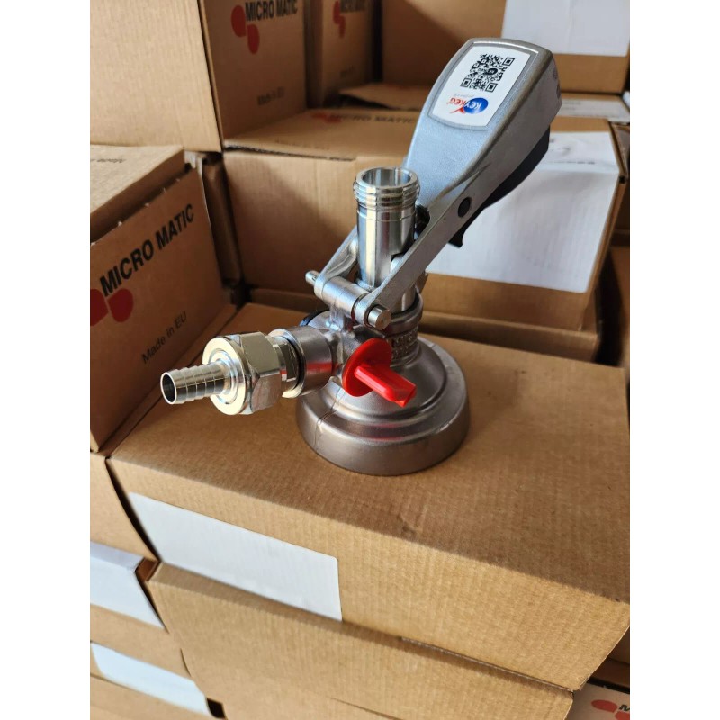 Micro Matic Keykeg MF-KK 5/8" BSP Keg Coupler KK122CA3000 NEW