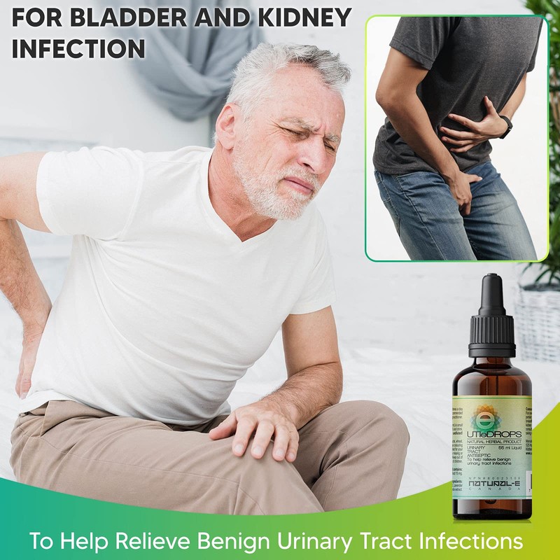 UTI E-Drops All Natural Treatment for Urinary Tract Infection. Quickly