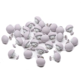 30 Pcs Duvet Pins Comforter Pins Curtain Pins Duvet Clips Affordable Sets,Use as Duvet Donuts,Curtain or Drape Pins,or to Secure Upholstery (Round Gray)