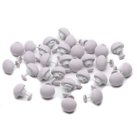 30 Pcs Duvet Pins Comforter Pins Curtain Pins Duvet Clips Affordable Sets,Use as Duvet Donuts,Curtain or Drape Pins,or to Secure Upholstery (Round Gray)