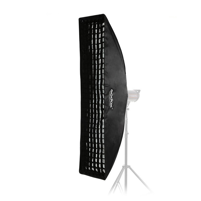 Godox 14"x63" / 35x160cm Strip Beehive Honeycomb Grid Softbox with