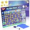 Zoelele Children's Weekly Planner, Dinosaur Montessori Reward Board for Children,