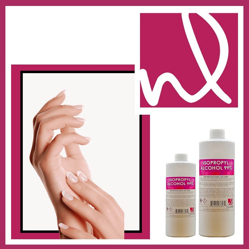 Nailite Isopropyl Alcohol for Beauty Tools, Earrings and Nail Gel