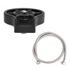 Kitchen Sink Glass Rinser High Pressure Automatic Cup Washer Cleaner