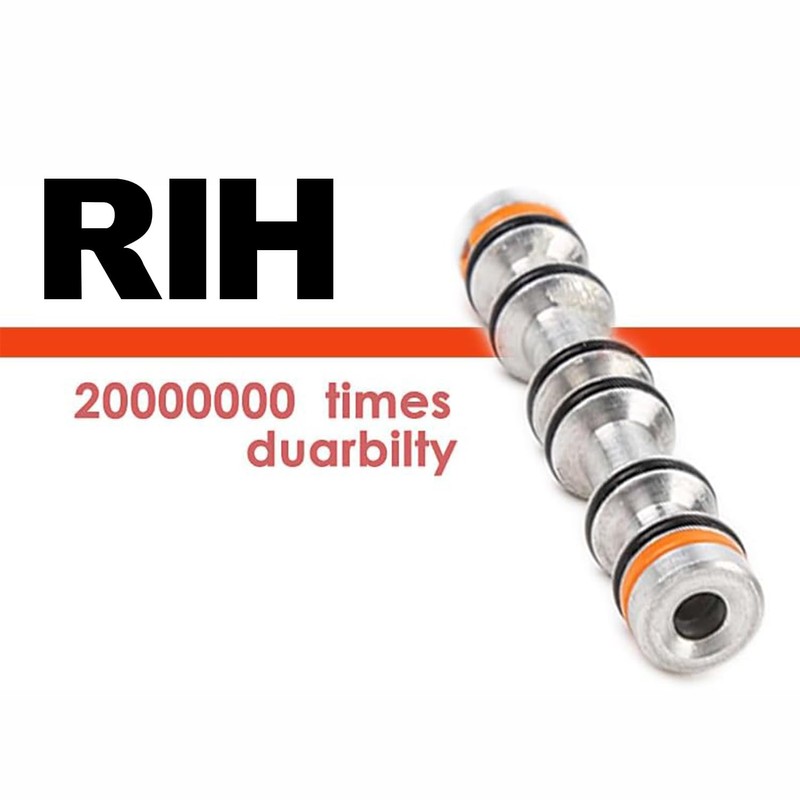 RIH Pneumatic Lever Operated Manual Switch Valve 1/4"NPT Solenoid Valve