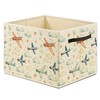 OTOUO Airplane Storage Bin, Toy Book Clothes Organizer, Cartoon Nursery