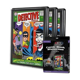 BCW Comic Book Frame with UV Protection | Modern/Current Age | Comic Book Display Frame | Comic Book Showcase Display Case | Comic Book Holder Picture Frame (Silver Age, 3 Pack)