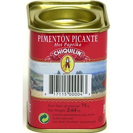 Chiquilin Hot Paprika 2.64 oz Tin (Pack of 2)