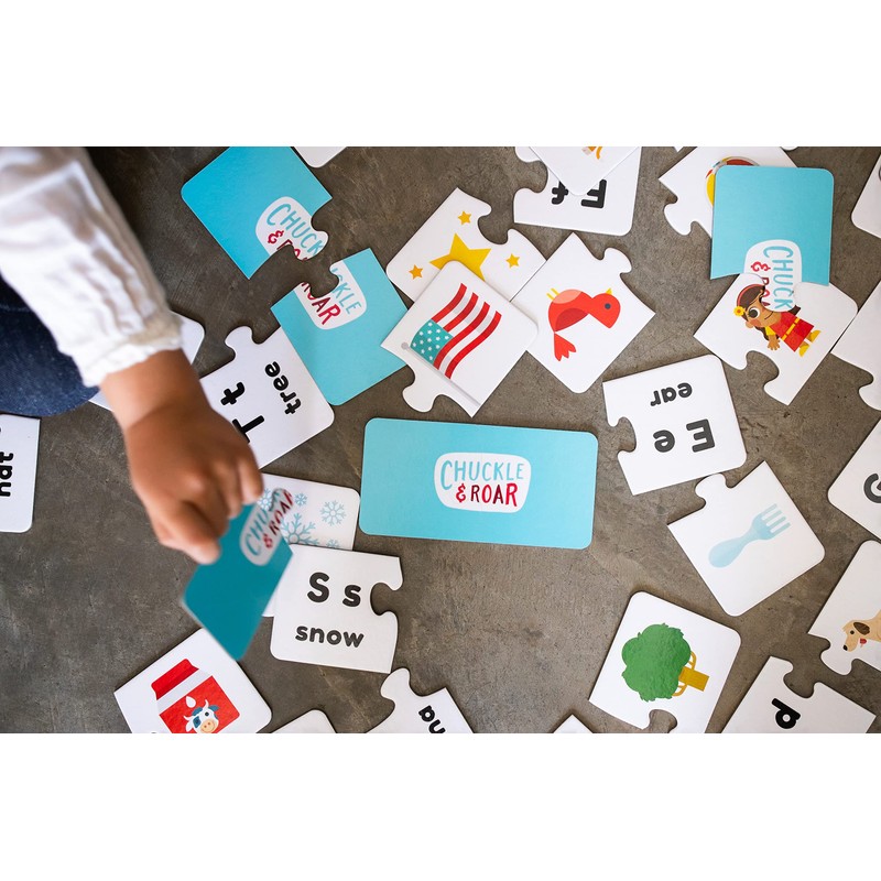 Chuckle & Roar - Matching First Words Puzzle - Big