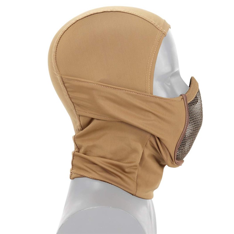 Balaclava Airsoft Mesh Mask, Ninja Style Full Face Protection Balaclava