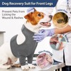 IDOMIK Dog Recovery Suit for Front Legs, Adjustable Dog Leg