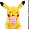 Pokemon Pikachu Plush with Ice Cream - 8-Inch Pikachu Plush