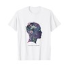 Thought Blooms Artistic Profile Ethereal Botanical Cosmic Im T-Shirt