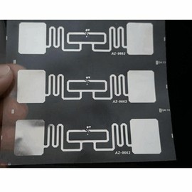 9662 3' x1' UHF 6C 915Mhz RFID Wet Inlay Tag Labels 100Pcs Lot