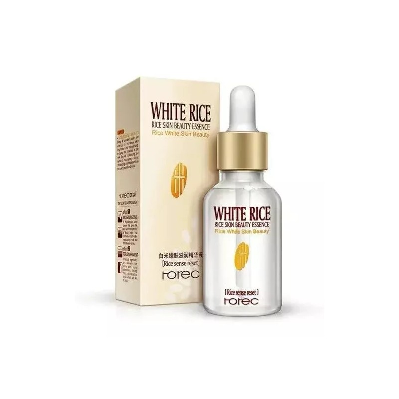 Blandar Serum Arroz Hidratante Reafirmante + 10 Mascarillas Coreanas