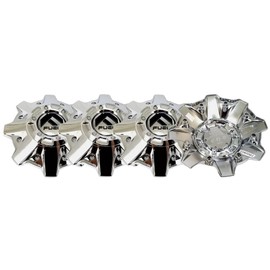 4PCS Wheel Center Cap for Fuel M-721 1002-53 8 Lug Chrome Center Cap Cap M-447 ST-MQ804-150