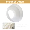 Marvexi 4 to 3 Inch Duct Reducer Adapter with 2